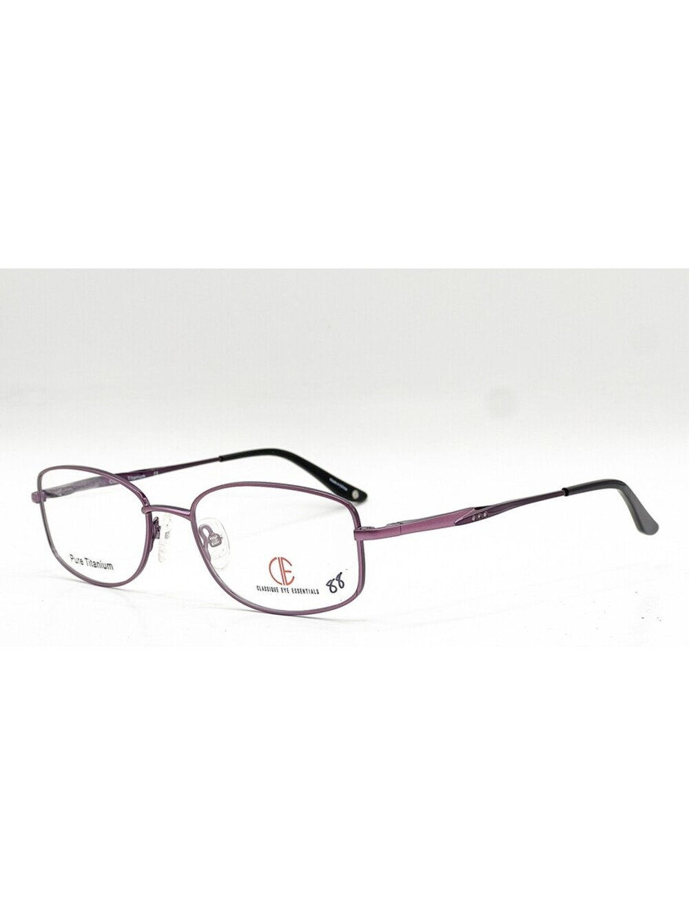 Classique Eye Essentials Sec307T Pink/Grape C3 Authentic Eyeglasses 53-18-135